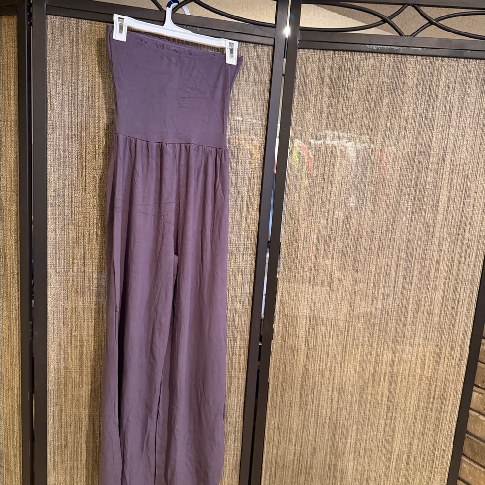 Ladies Size S lavender Jumpsuit with  spaghetti straps NWT‎